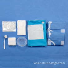 Nonwoven SMS Sterile Disposable Caesarean Drape Pack